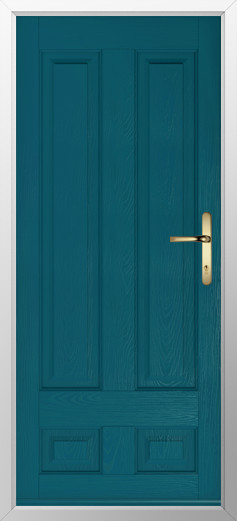 Edinburgh Solid - Peacock Blue
