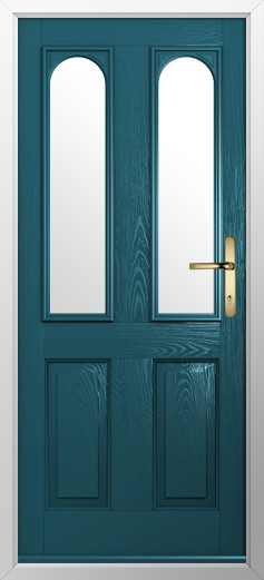 Nottingham 2 - Peacock Blue