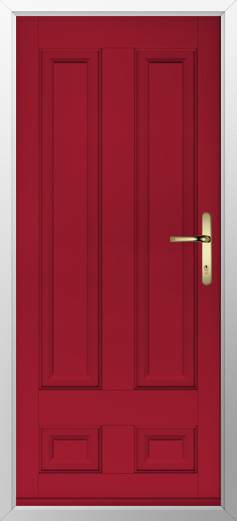 Edinburgh Solid - Ruby Red