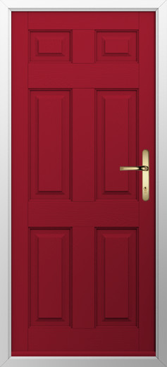 Tenby Solid - Ruby Red