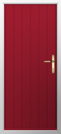 Flint Solid - Ruby Red