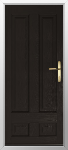 Edinburgh Solid - Schwarz Braun