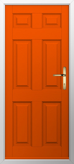 Tenby Solid - Tangerine