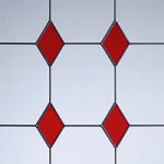 Crystal Diamond Red