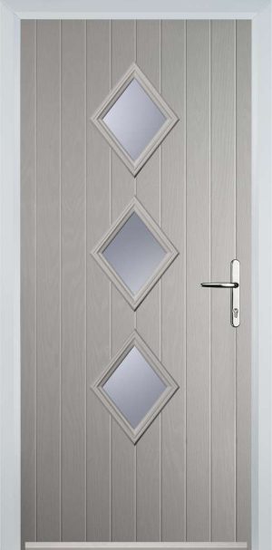 Door Stop 3 Diamond (P3) Contemporary - Agate Gry