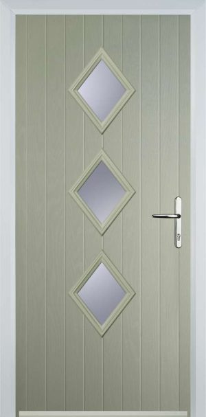 Door Stop 3 Diamond (P3) Contemporary - Pebble Grey