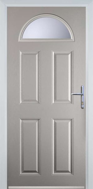 Door Stop 4 Panel 1 Arch (D) Traditional Door - Agate Gry
