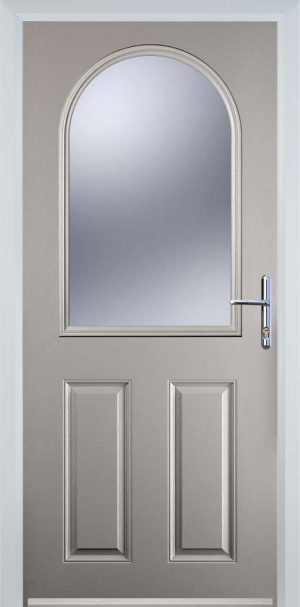 Door Stop 4 Panel 1 Arch (E) Traditional Door - Agate Gry