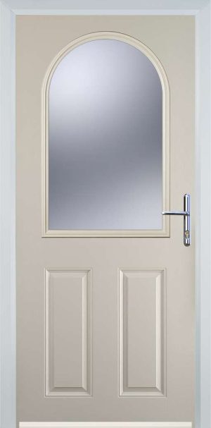 Door Stop 4 Panel 1 Arch (E) Traditional Door - Cream