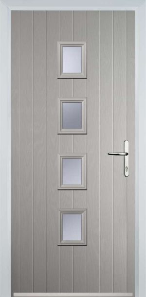 Door Stop 17 Sqaure (W) Contemporary - Agate Gry