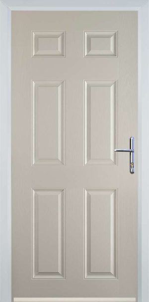 Door Stop 6 Panel (H) Traditional Door - Cream