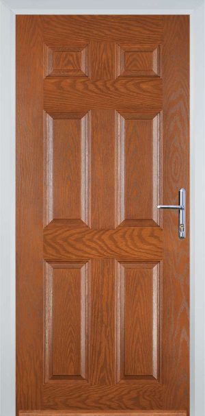 Door Stop 6 Panel (H) Traditional Door - Oak