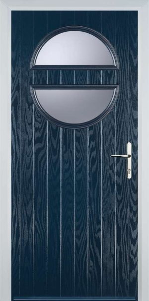 Door Stop Circle (X) Contemporary - Blue