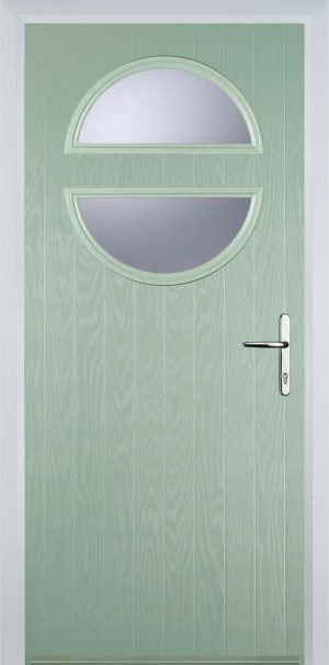 Door Stop Circle (X) Contemporary - Chartwell Green