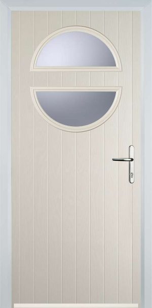 Door Stop Circle (X) Contemporary - Cream