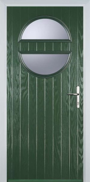 Door Stop Circle (X) Contemporary - Green