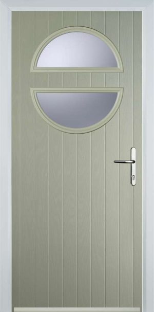 Door Stop Circle (X) Contemporary - Pebble Grey