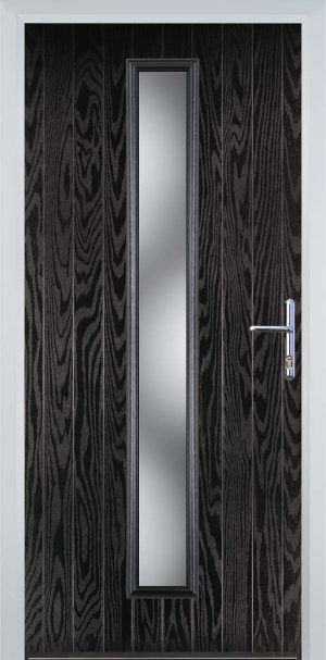 Door Stop Cottage Long (59) Contemporary - Black Brown