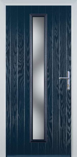 Door Stop Cottage Long (59) Contemporary - Blue