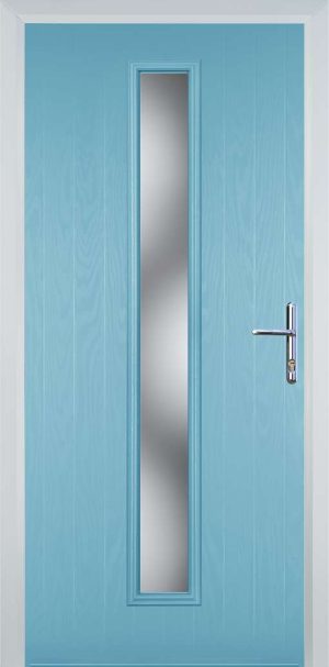 Door Stop Cottage Long (59) Contemporary - Duck Egg blue