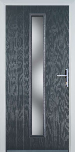 Door Stop Cottage Long (59) Contemporary - Grey