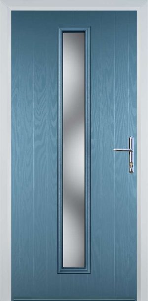 Door Stop Cottage Long (59) Contemporary - Pastle Blue