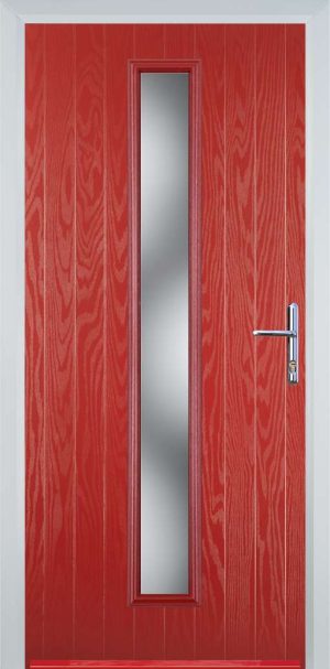 Door Stop Cottage Long (59) Contemporary - Red