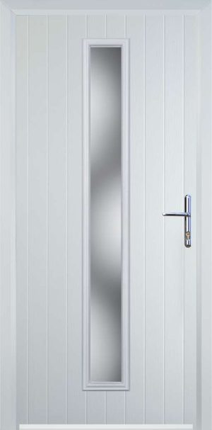 Door Stop Cottage Long (59) Contemporary - White