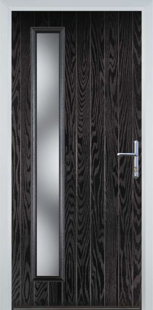 Door Stop Cottage Long (60) Contemporary - Black Brown