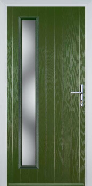 Door Stop Cottage Long (60) Contemporary - Fern Green