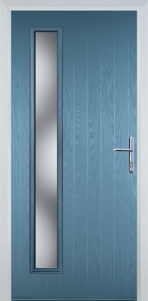 Door Stop Cottage Long (60) Contemporary - Pastle Blue