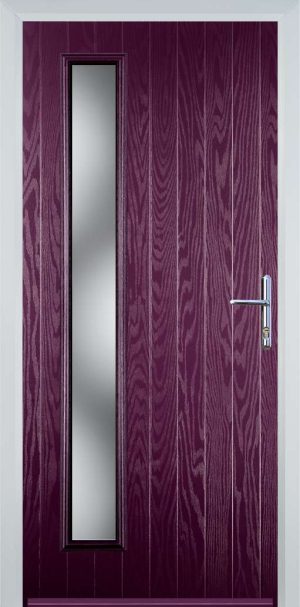 Door Stop Cottage Long (60) Contemporary - Purple Violet