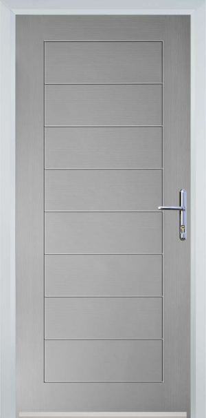 Door Stop Cottage (80) Modern - Agate Grey