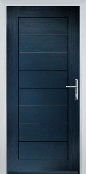 Door Stop Cottage (80) Modern - Blue