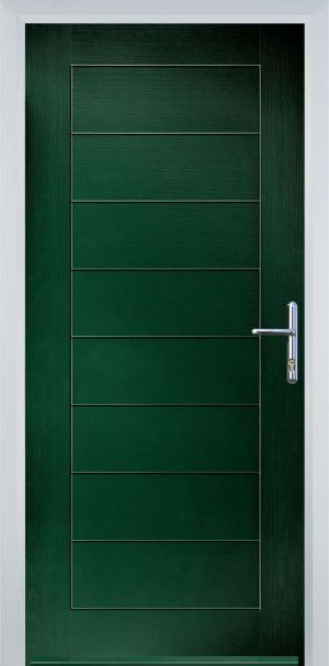 Door Stop Cottage (80) Modern - Green