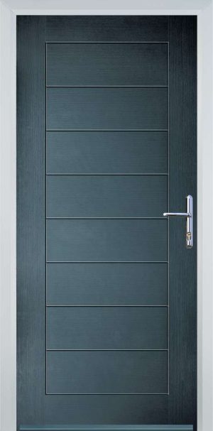 Door Stop Cottage (80) Modern - Grey