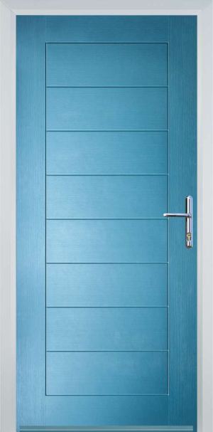 Door Stop Cottage (80) Modern - Pastle Blue