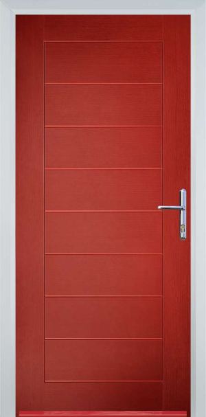 Door Stop Cottage (80) Modern - Red
