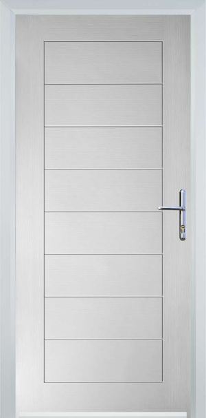 Door Stop Cottage (80) Modern - White
