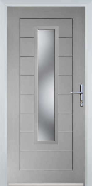 Door Stop Long Square (87) Modern - Agate Gry