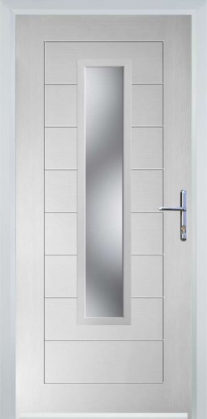 Door Stop Long Square (87) Modern - Pebble Grey