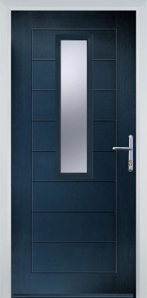 Door Stop Mid Square (85) Modern - Blue