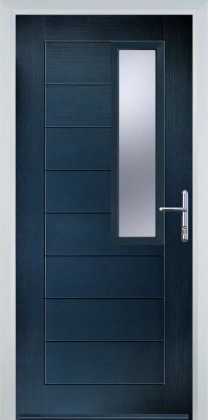 Door Stop Mid Square (86) Modern - Blue