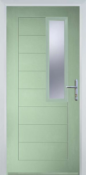 Door Stop Mid Square (86) Modern - Chartwell Green