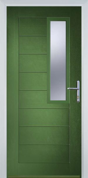 Door Stop Mid Square (86) Modern - Fern Green