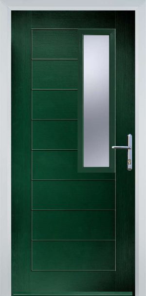 Door Stop Mid Square (86) Modern - Green