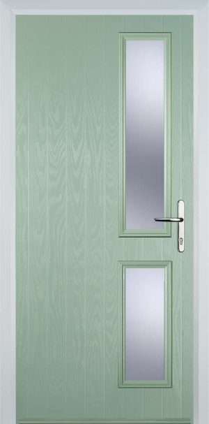 Door Stop Twin Side (Z) Contemporary - Chartwell Green