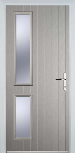 Door Stop Twin Side (ZH) Contemporary - Agate Gry