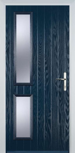 Door Stop Twin Side (ZH) Contemporary - Blue