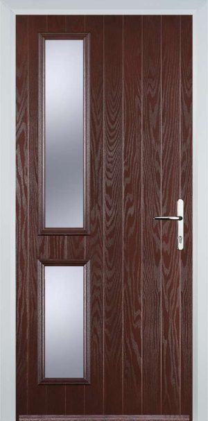 Door Stop Twin Side (ZH) Contemporary - Dark Wood